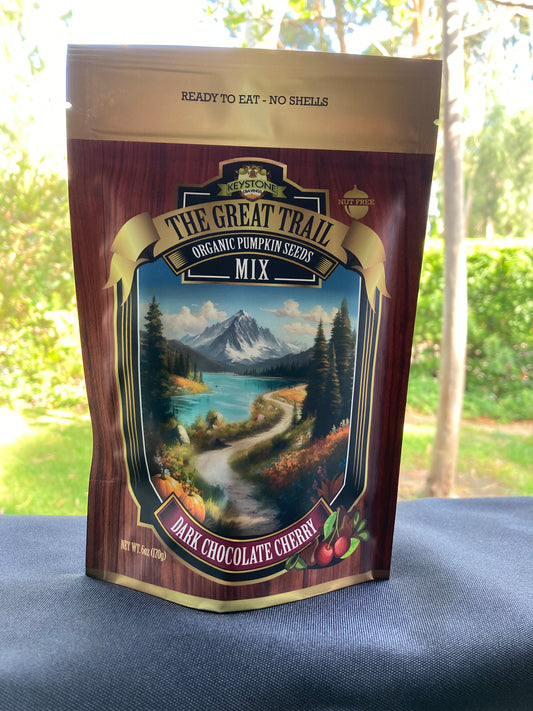 THE GREAT TRAIL MIX: DARK CHOCOLATE CHERRY 6oz -Vegan Virtue